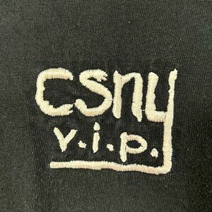 VTG 1994 CSNY, 'Hell Freezes Over' Tour, VIP long sleeve, heavy cotton Tee,  L
